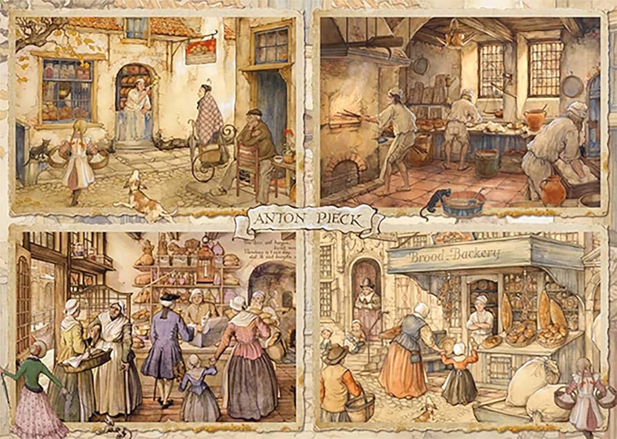 Amazon.co.jp: ジャンボ18818 アントンピースパン屋19世紀の1000